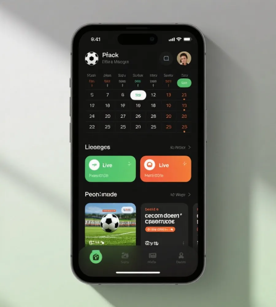 世界杯移动应用功能展示